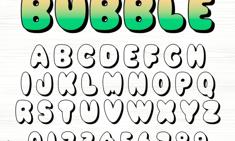 Bubble Font