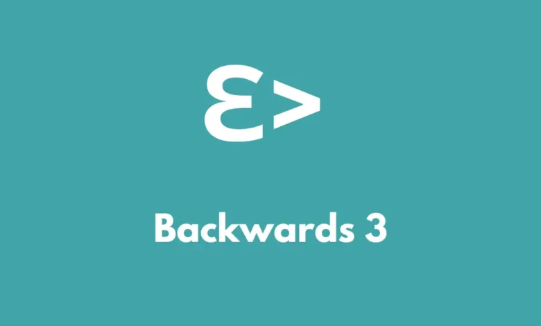 Backward 3