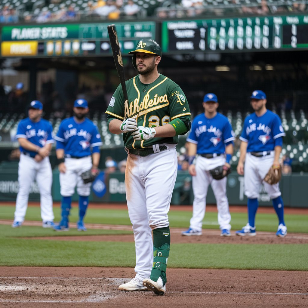 Oakland athletics vs toronto blue jays match player stats​