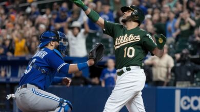 Oakland athletics vs toronto blue jays match player stats​